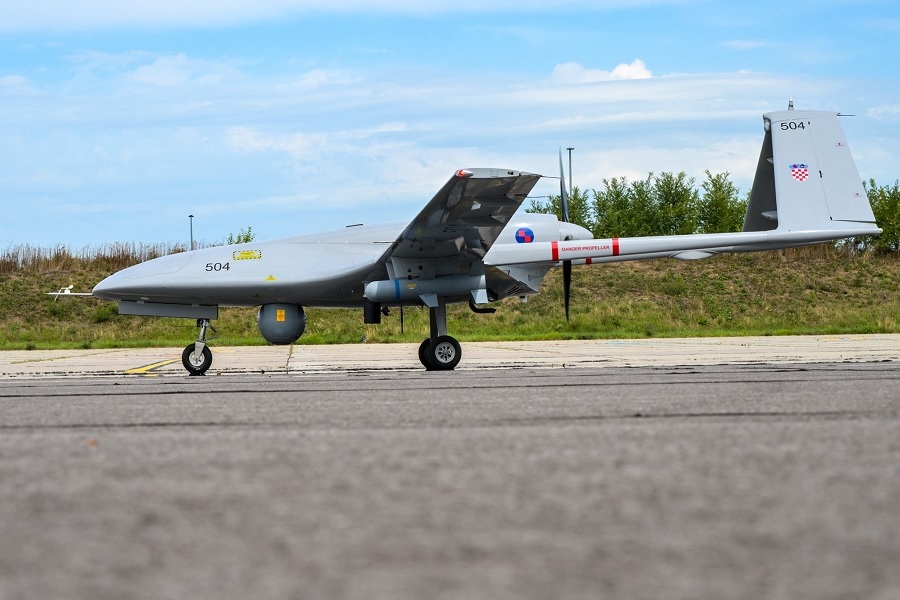 Croatia unveils Bayraktar TB2 drones to boost Air Force reconnaissance fleet