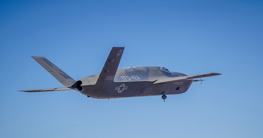 General Atomics unmanned aircraft surpass 9 million flight hours, YFQ-42A testing moves ahead