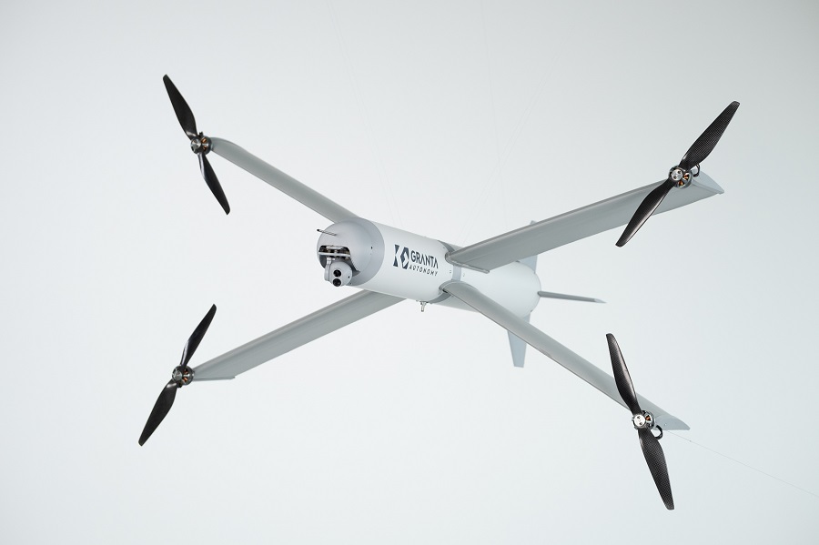 Granta Autonomy launches X-WING loitering munition, combining AI autonomy and VTOL flight