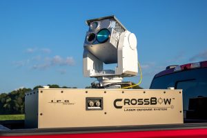 IPG Photonics announced the first public display of the CROSSBOW MINI 3 kW high-energy laser (HEL) system at Defence and Security Equipment International (DSEI) UK in London. The compact, patent-pending system was engineered for field deployment to counter the rising threat of unmanned aerial systems.