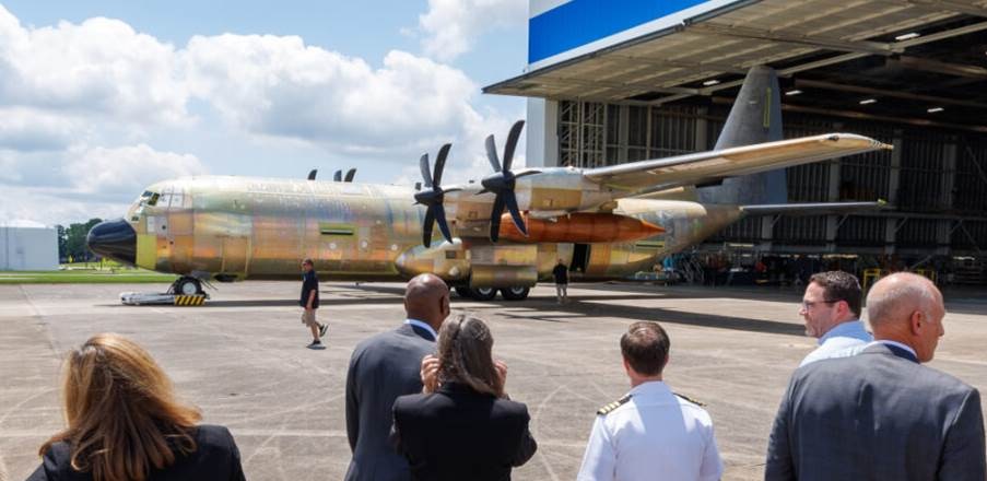 Lockheed Martin completes first E-130J Phoenix II assembly as C-130J fleet set for upgrades, NAVAIR says