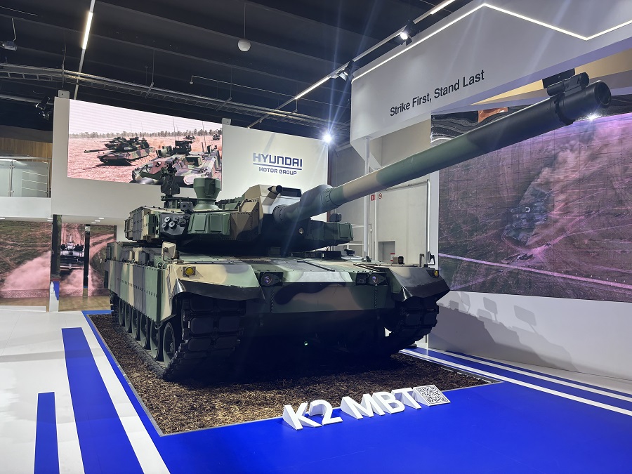 Rafael and Hyundai Rotem sign teaming agreement to equip K2 tanks with Trophy APS