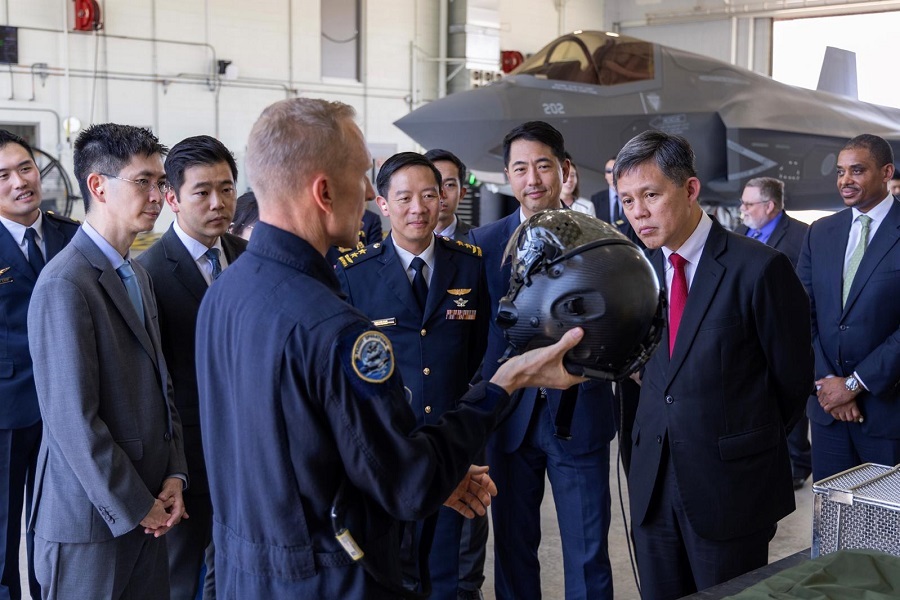 Singapore Defence Minister reaffirms plan for 20 F-35 fighter jets as first delivery set for 2026