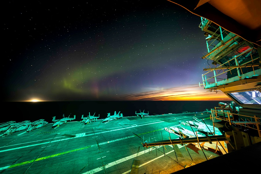 U.S. Navy: USS Gerald R. Ford Carrier Strike Group leads NATO naval operations in High North