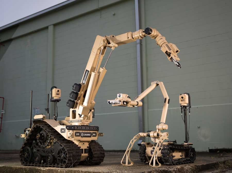 Defence Equipment & Support (DE&S) has delivered the first batch of L3Harris T4 bomb disposal robots to the UK armed forces. The Medium Uncrewed Ground Vehicles (UGV) will be used by Explosive Ordnance Disposal (EOD) teams in support of emergency services to safely neutralise bomb threats.