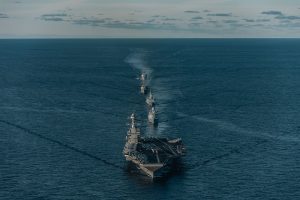 The U.S. Navy aircraft carrier USS Gerald R. Ford (CVN-78) has joined NATO allies in the North Sea for the third iteration of Neptune Strike 2025. NATO will assume command of the Gerald R. Ford Carrier Strike Group during the enhanced vigilance activity, which runs until Friday.