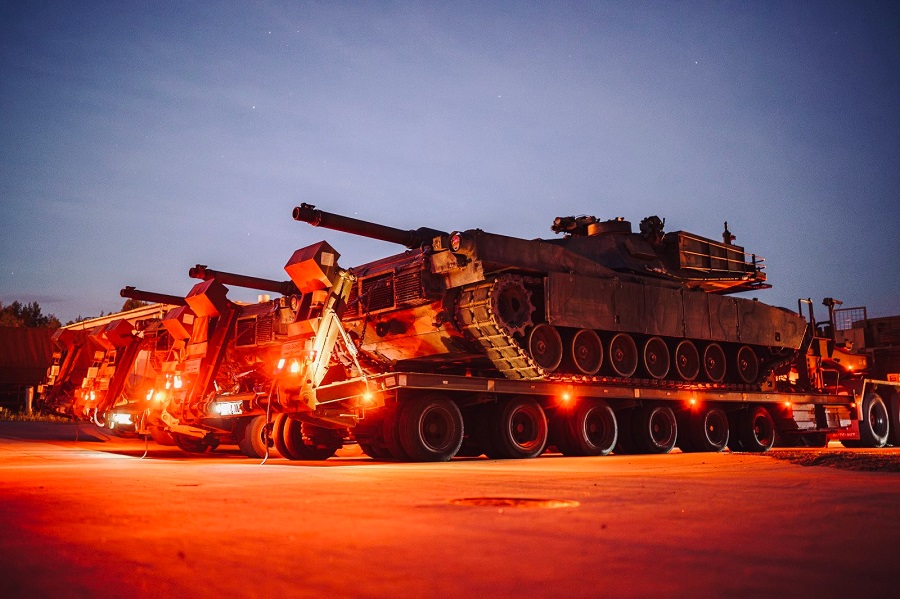 United States hands over new batch of 38 M1A2 SEPv3 Abrams tanks to Poland