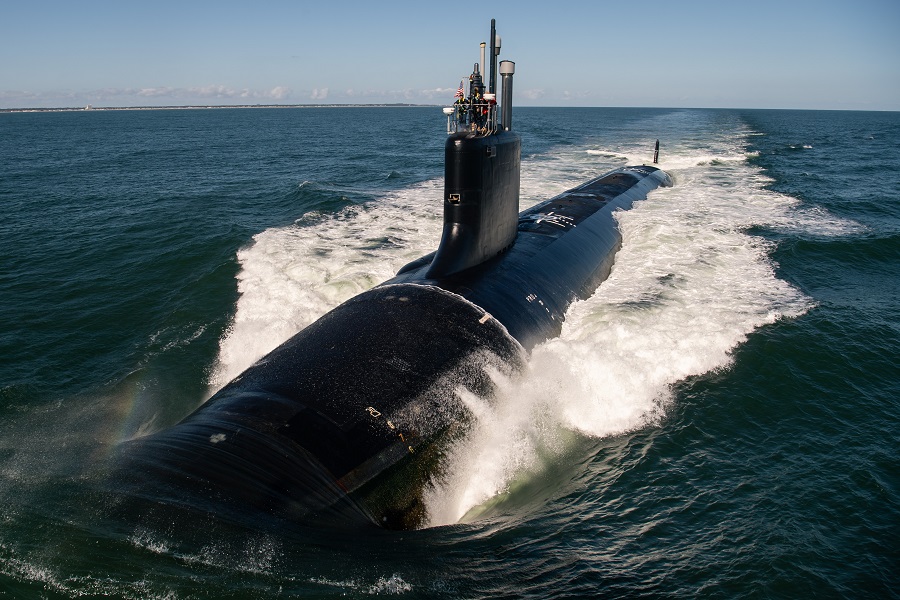 HII completes first sea trials of Virginia-class submarine Massachusetts for U.S. Navy delivery