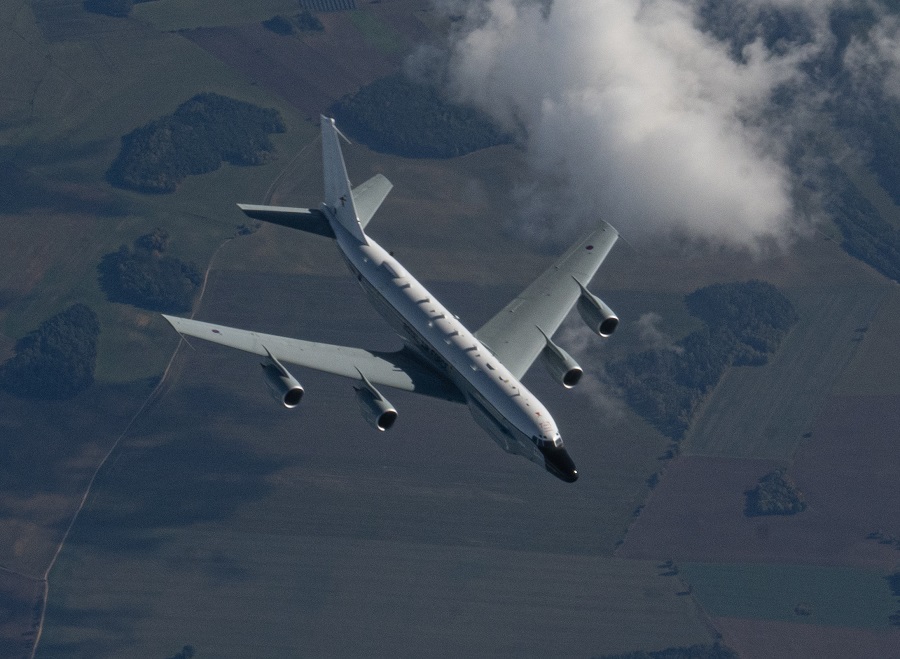 Royal Air Force conducts 12-hour surveillance mission along NATO’s eastern flank with U.S. support