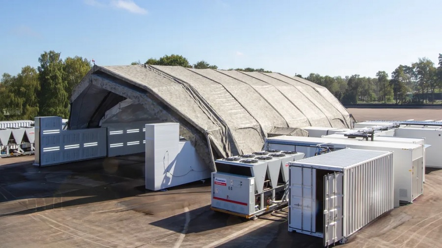 Saab demonstrates deployable aircraft corrosion control system for U.S. Air Force in Sweden