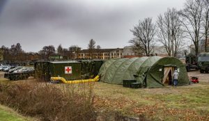The Estonian Centre for Defence Investments (ECDI) has signed a seven-year framework agreement with AS Maru Metall and MDSC Systems OÜ to supply mobile modular hospitals and units to the Estonian and Lithuanian Defence Forces. The contract is valued at €150 million and covers ongoing orders, upgrades, maintenance, repairs, and training.