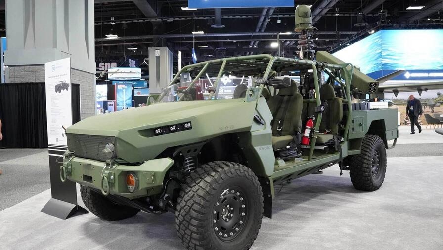 L3Harris integrates VAMPIRE counter-drone system with GM Defense Infantry Squad Vehicle