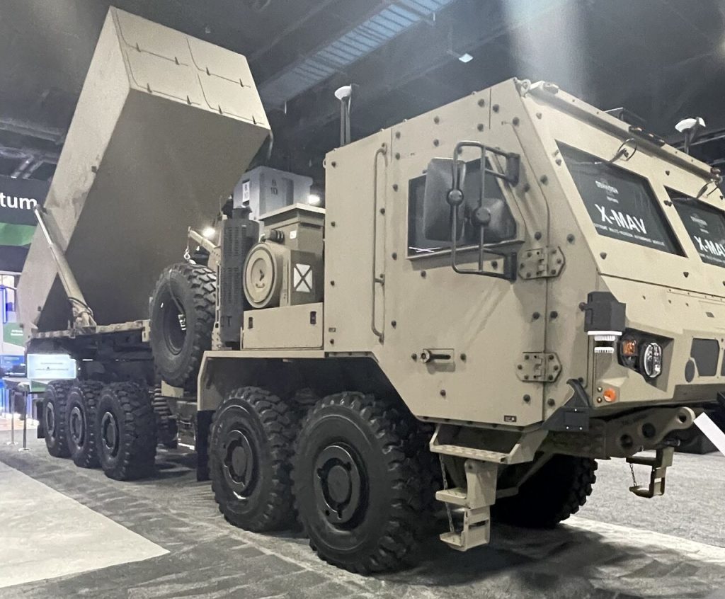Oshkosh Defense LLC, a subsidiary of Oshkosh Corporation, presented its Family of Multi-Mission Autonomous Vehicles (FMAV) during the AUSA Annual Meeting & Exposition, held from 13–15 October 2025 in Washington, D.C. The FMAV platforms were displayed at Hall B – Booth 1625 and aimed to support the U.S. Army’s modernisation priorities.
