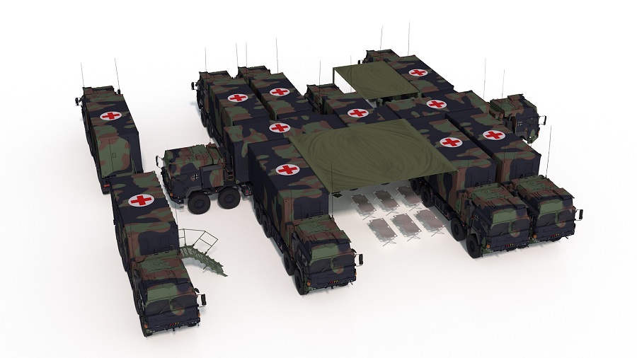 Rheinmetall secures €300 million deal to supply mobile armoured medical units for Bundeswehr