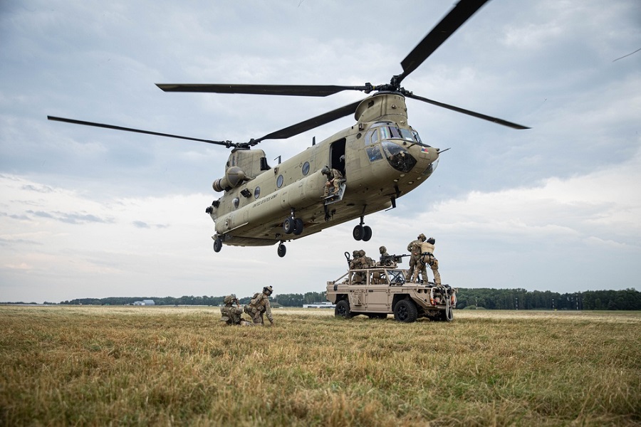 U.S. Army orders nine CH-47F Block II Chinook helicopters to advance heavy-lift modernisation plans