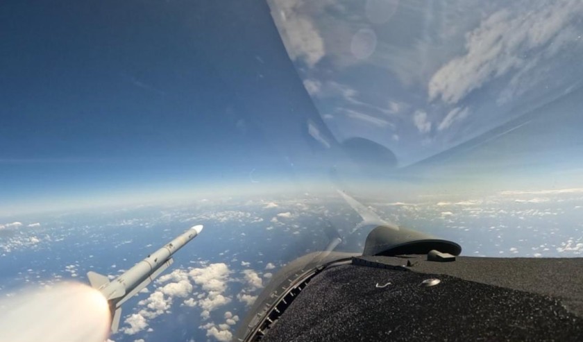 Brazilian Air Force conducts first Meteor missile launch from Gripen E fighter jet