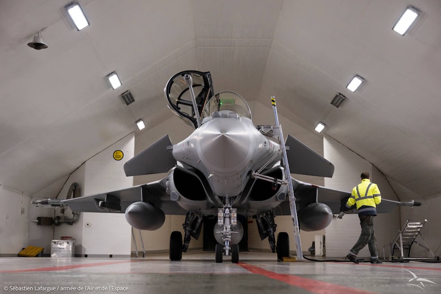 French Rafale fighter jets conduct joint operations with Norwegian F-35s from Ørland Air Base