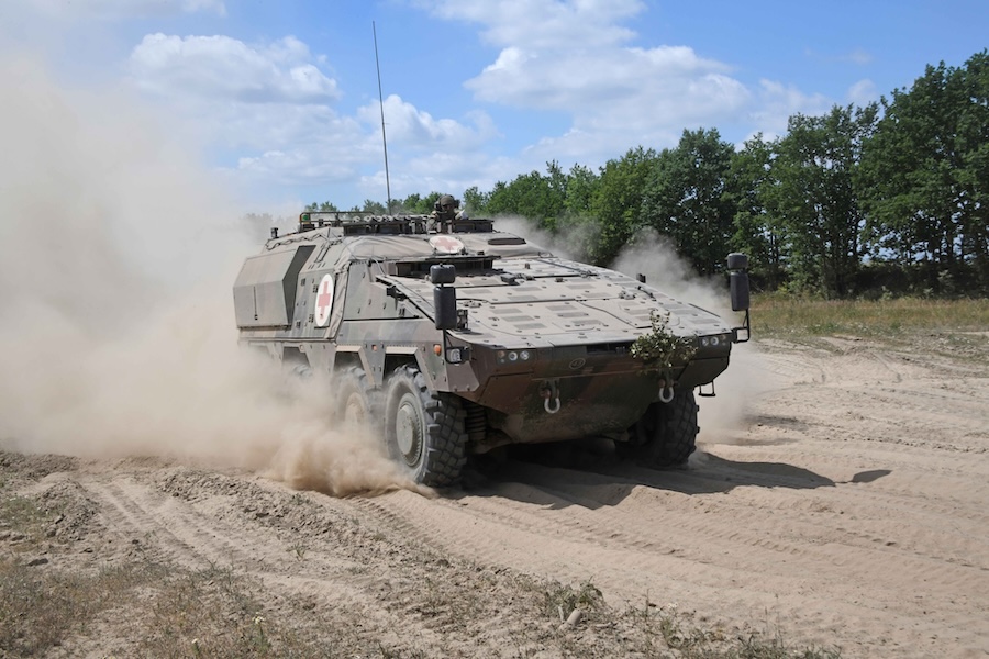 KNDS to supply 48 new BOXER ambulance and training vehicles to German Armed Forces by 2028