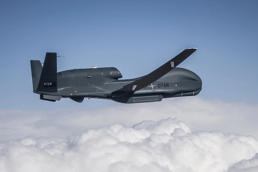 NATO ISR Force employs RQ-4D Phoenix to support NATO maritime vigilance during Neptune Strike 25-4