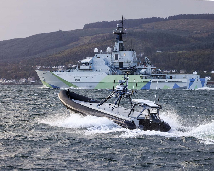 Royal Navy trials uncrewed boats in landmark hybrid fleet exercise off Scottish coast