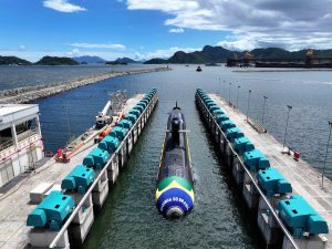 The Brazilian Navy has received its third Scorpène class submarine, the Tonelero, at the Itaguai naval base on 26 November. On the same day, the fourth unit in the series, the Almirante Karam, was officially launched.