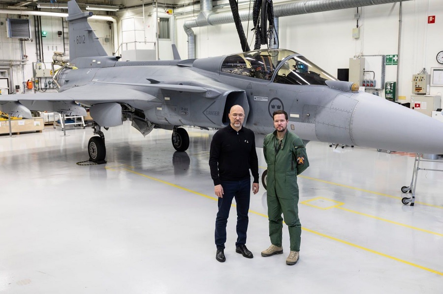 Ukraine in talks with Sweden on Gripen jet supply and future local production from 2033