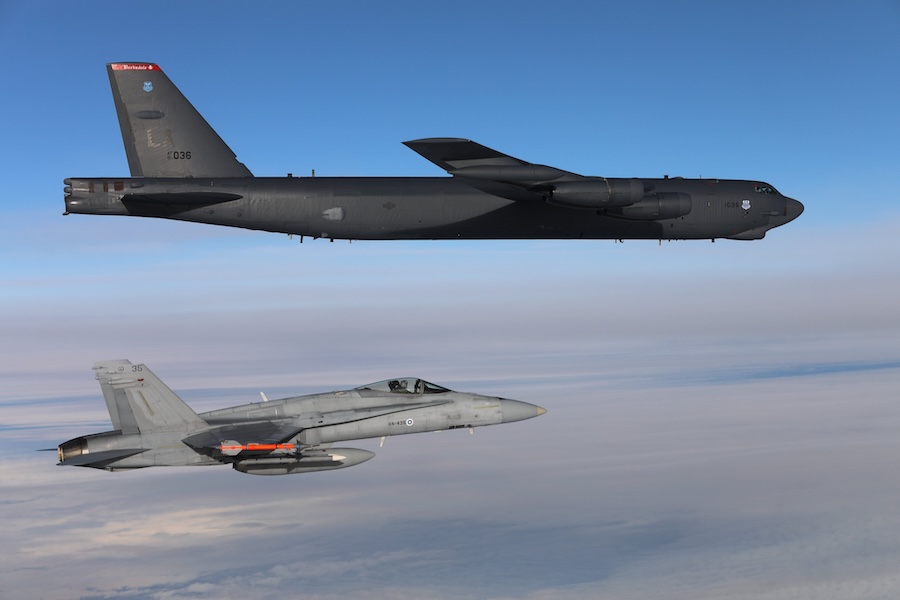 U.S. Air Force B-52 bombers train with Finland and Sweden in NATO-led exercises across Europe and Nordic region