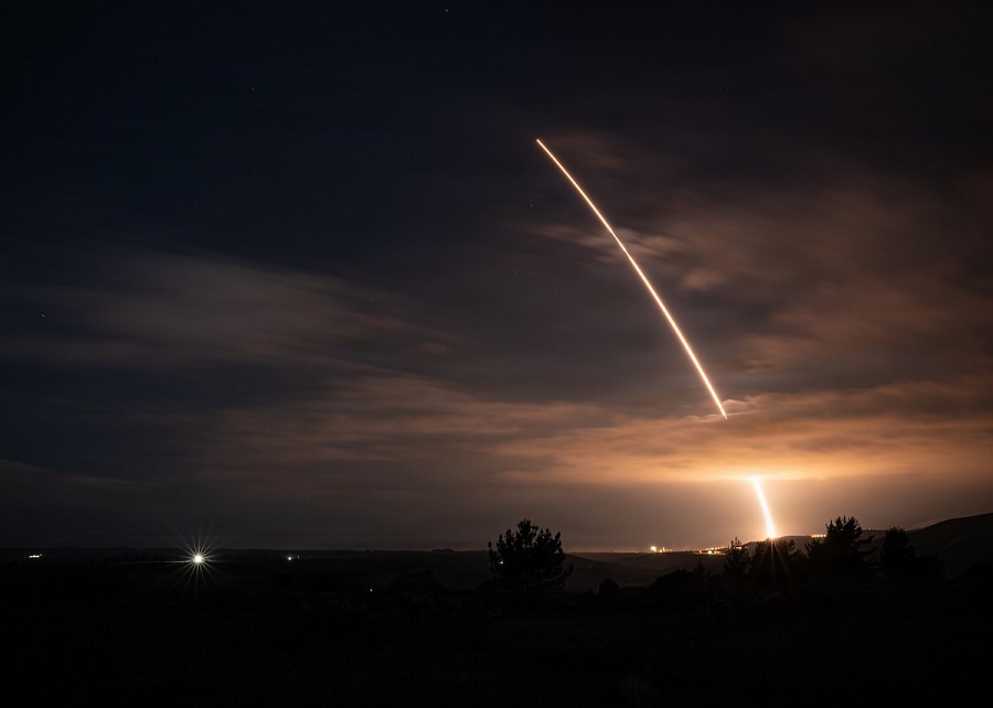 U.S. Air Force Global Strike Command tests Minuteman III intercontinental ballistic missile
