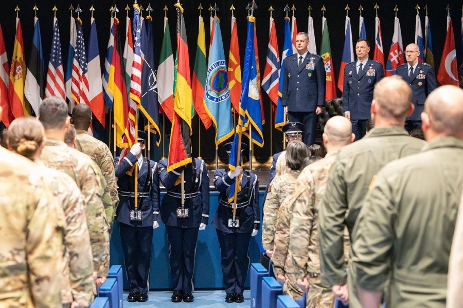 U.S. Air Force Lieutenant General Hinds takes command of NATO Allied Air Command