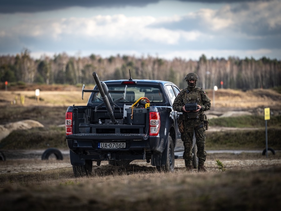 U.S., Polish and Romanian forces unveil new counter UAS system during major Polish live fire test