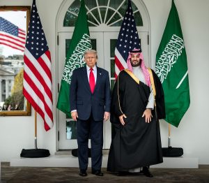 President Trump announced on Tuesday that he had signed a strategic defence agreement formally designising Saudi Arabia as a major non-NATO ally. Speaking at a White House dinner honouring Crown Prince Mohammed bin Salman, he said, “Tonight, I’m pleased to announce that we are taking our military cooperation to even greater heights by formally designating Saudi Arabia as a major non-NATO ally.”