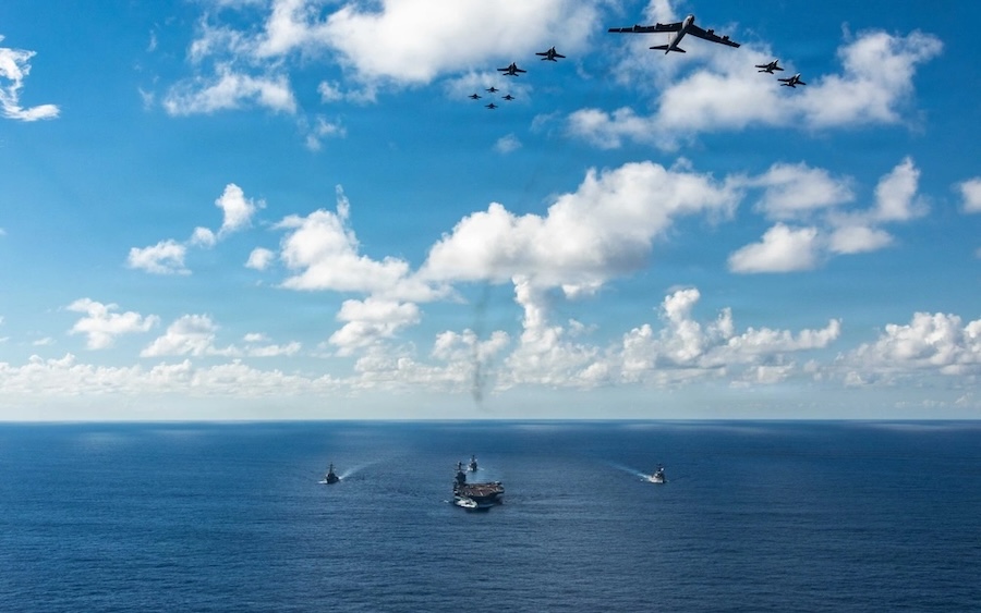 USS Gerald R. Ford Carrier Strike Group enters Caribbean to support operations against criminal networks