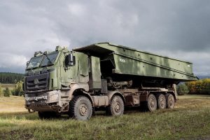 The Danish defence procurement agency (DALO) has awarded KNDS Deutschland a contract to deliver three latest-generation Leguan bridge layers mounted on a Tatra 10x10 wheeled chassis. The agreement covers the converted chassis, a logistics package and special tools, with a total value of about EUR 33 million.