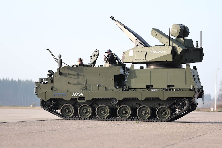 Dutch Ministry of Defence orders Rheinmetall Skyranger 30 mobile air defence systems for army