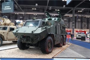 EDGE Group and EM&E Group have signed a technology transfer contract to manufacture the FEROX 6x6 armoured vehicle in Spain. The agreement grants EM&E Group design authority for the vehicle and the right to distribute it across the European market.