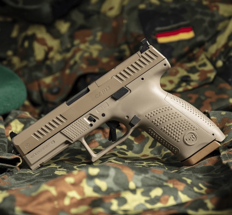 German Army chooses CZ pistol as new standard sidearm following international tender process