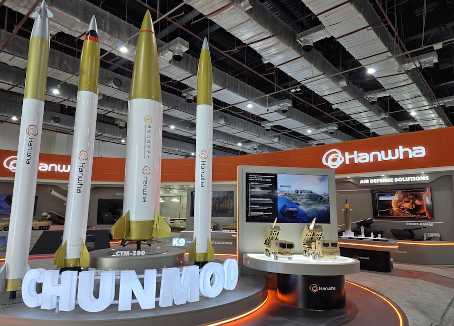 Hanwha Aerospace showcases Chunmoo MRLS and customised defence capabilities at EDEX 2025