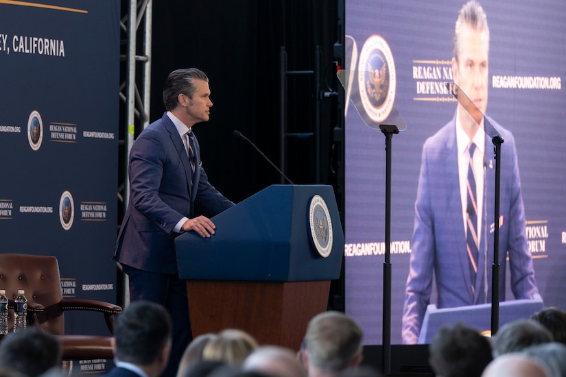 Hegseth outlines new U.S. National Security Defense during address at Ronald Reagan Library forum