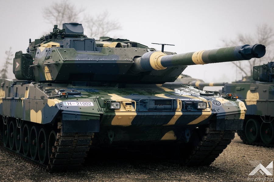 KNDS Deutschland completes Leopard 2A7HU main battle tanks deliveries to the Hungarian Armed Forces