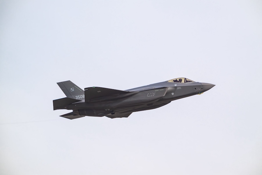 Lockheed Martin delivers two Polish F-35A Husarz fighters to Ebbing Air National Guard Base