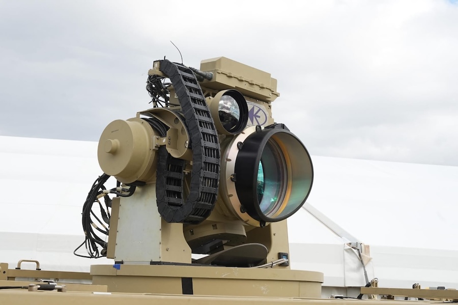 Rafael delivers first operational Iron Beam laser defence system to the Israeli armed forces