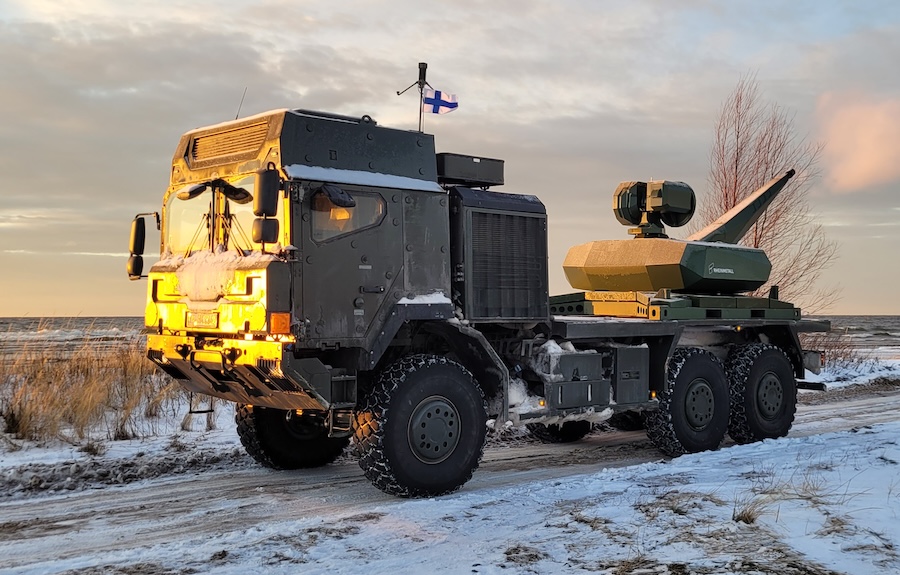 Rheinmetall successfully demonstrated its countermeasures against small unmanned aerial systems during the Ground-based Air Defence Demo Days at the Lohtaja firing range in Finland. Rheinmetall Air Defence AG took part following an invitation from the Inspector of Air Defence of the Finnish Armed Forces.