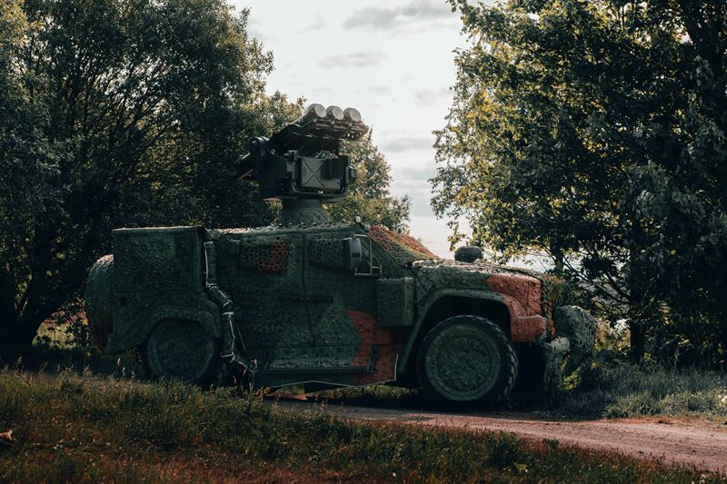 Saab secures SEK 1.4 billion Lithuanian order for third MSHORAD mobile air defence system
