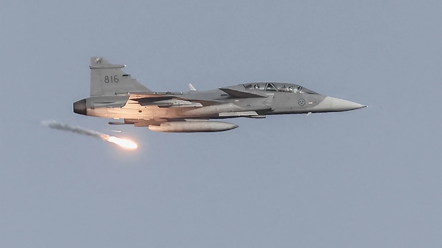 Sweden and UK conduct joint Viking flame trials to advance next generation aircraft countermeasures