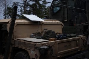 U.S. Marines and Sailors with Combat Logistics Battalion 6, Combat Logistics Regiment 2, 2nd Marine Logistics Group used the Star Shield communication system during Exercise Freezing Winds 2025 in Finland from October to December. The system was employed to support command and control across distributed operations in challenging environments.