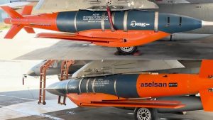 Aselsan’s Winged Guidance Kit-84 (KGK-84), developed for 2,000-pound bombs, has scored a direct hit on a defined maritime target during its first drop test involving a target. The test munition was released from an F-16 fighter jet and successfully followed predetermined waypoints to reach the target with high precision.