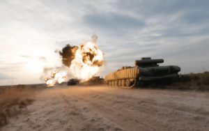 Auterion announced it executed a live-fire combat drone swarm strike at a U.S. military range in Florida on January 13, 2026. Conducted by Airmen, Soldiers, Sailors, and Marines at Camp Blanding, the test showed a single operator commanding three autonomous strike drones to destroy three separate targets using Explosively Formed Penetrator warheads.