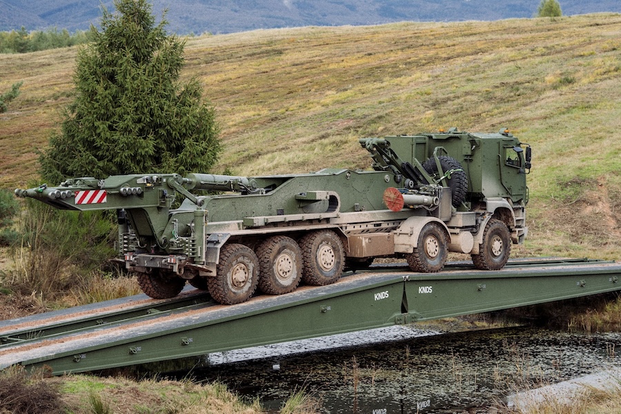 Belgium orders new wheeled LEGUAN bridge layers from KNDS to reinforce army engineering units
