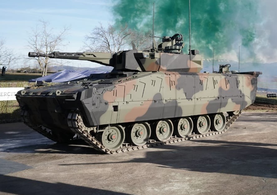 Leonardo Rheinmetall Military Vehicles joint venture delivers first Lynx vehicles for Italian Army A2CS programme