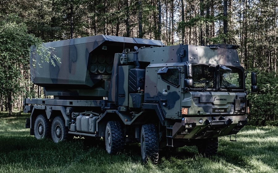 Rheinmetall and EM&E present Spanish-led alternative for SILAM rocket launcher programme
